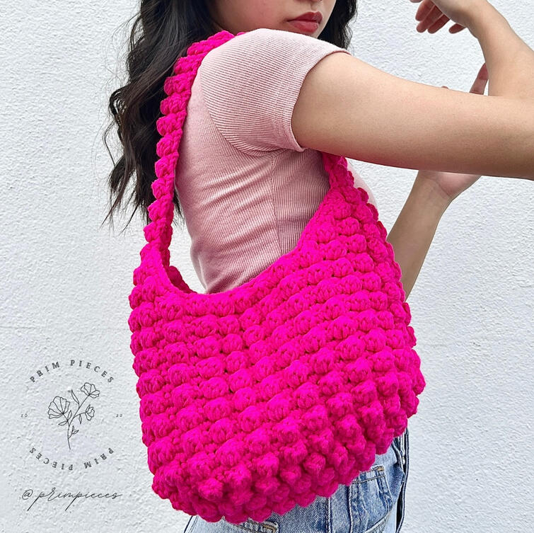 barbie x cos inspired cloud bag